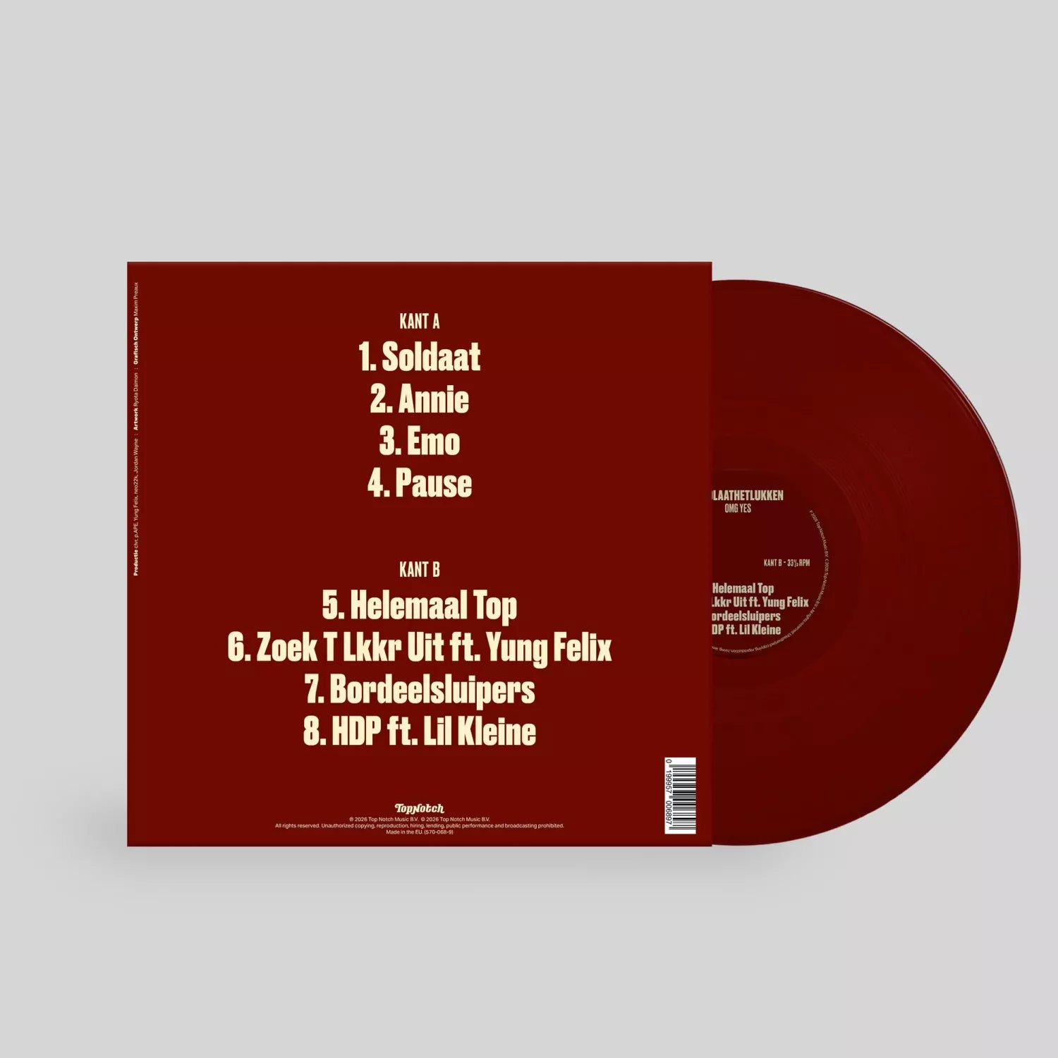 OMG YES (Oxblood 10Inch EP)