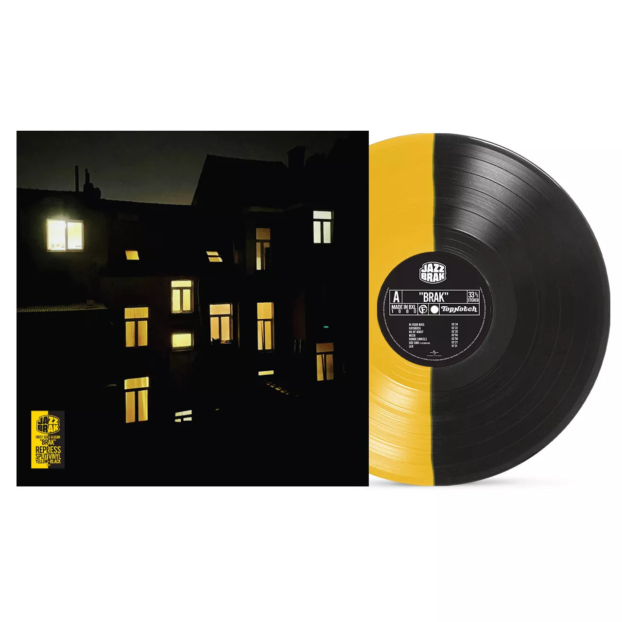 BRAK (3Y Anniversary Black & Yellow Split LP)