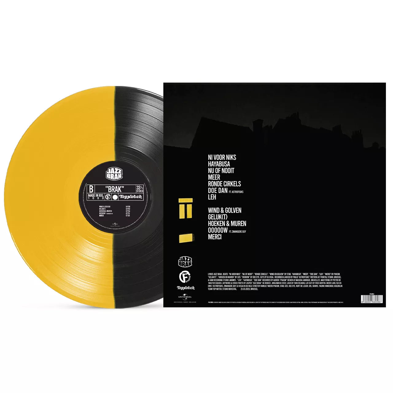 BRAK (3Y Anniversary Black & Yellow Split LP)