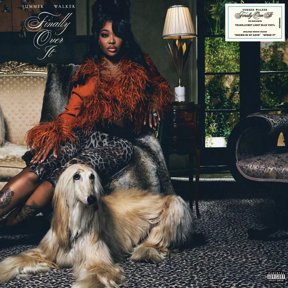 Finally Over It: For Better Edition STANDARD TRANSLUCENT LIGHT BLUE VINYL