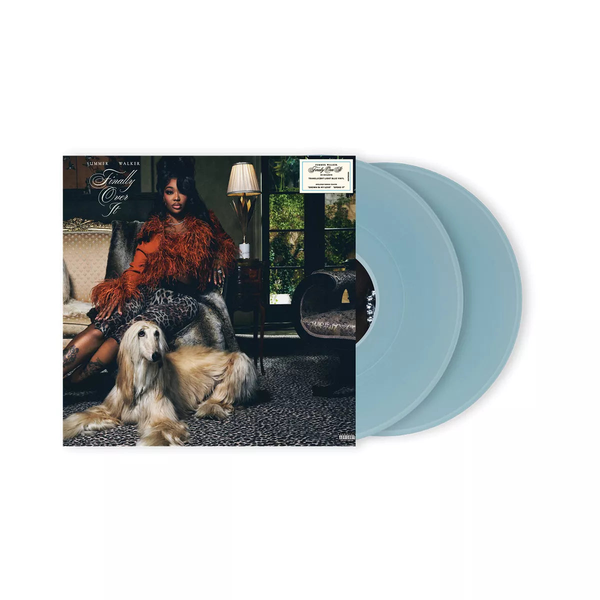 Finally Over It: For Better Edition STANDARD TRANSLUCENT LIGHT BLUE VINYL