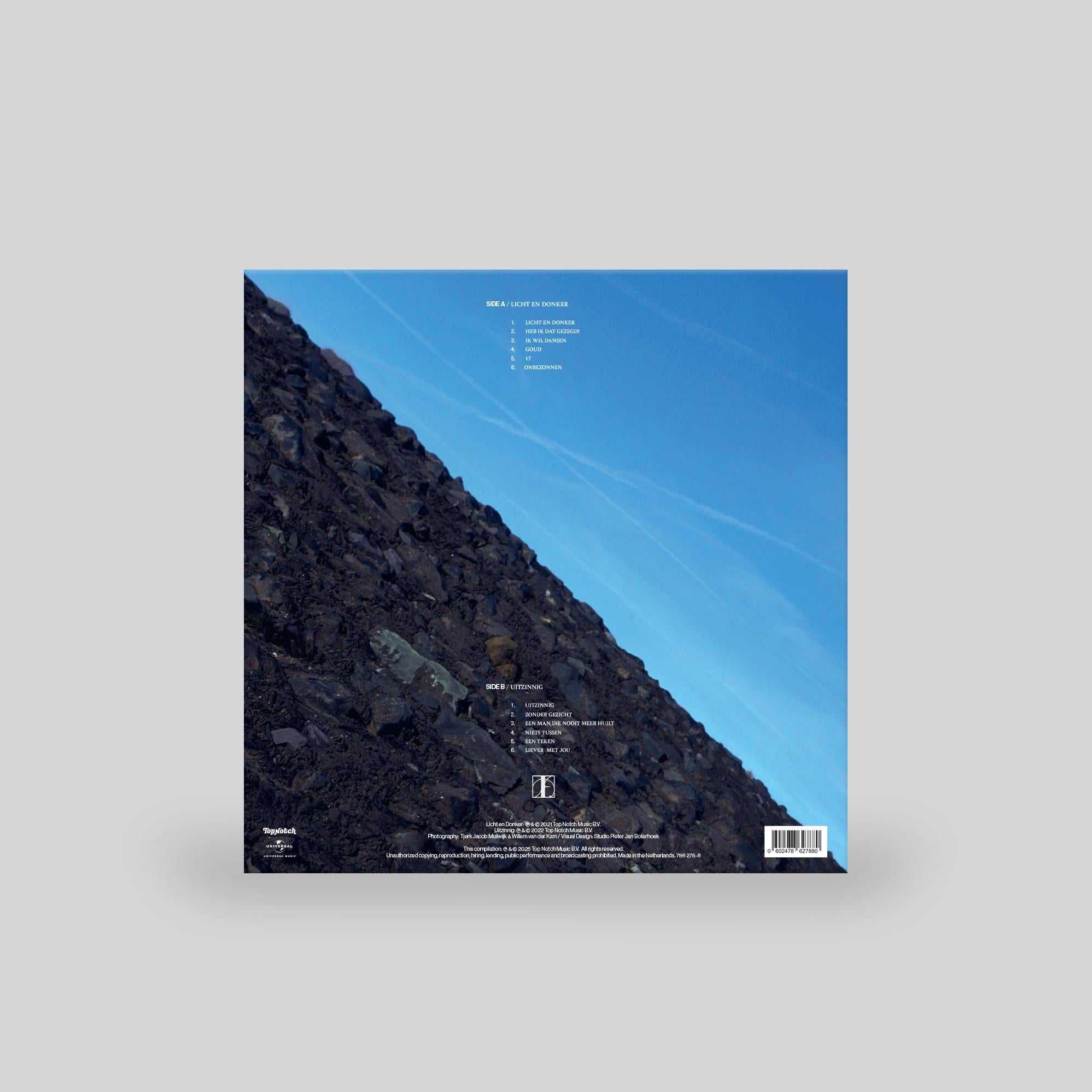 Licht En Donker + Uitzinnig (Transparent Blue LP)