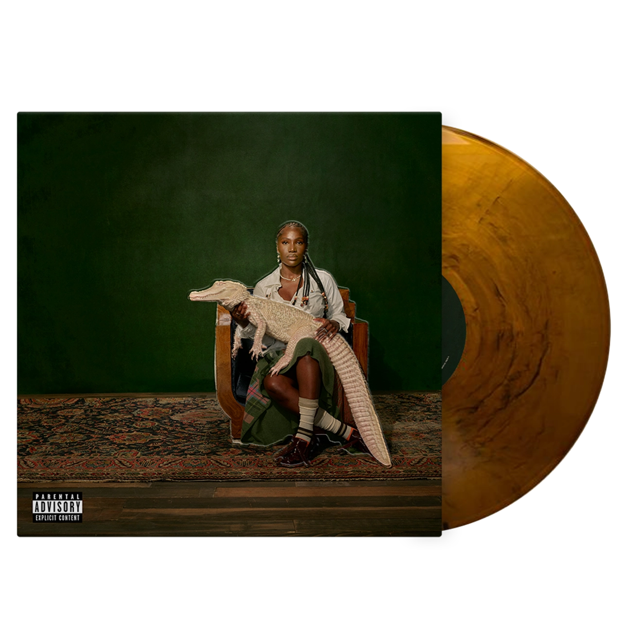 Alligator Bites Never Heal 1-Year Anniversary Embossed Cover Vinyl