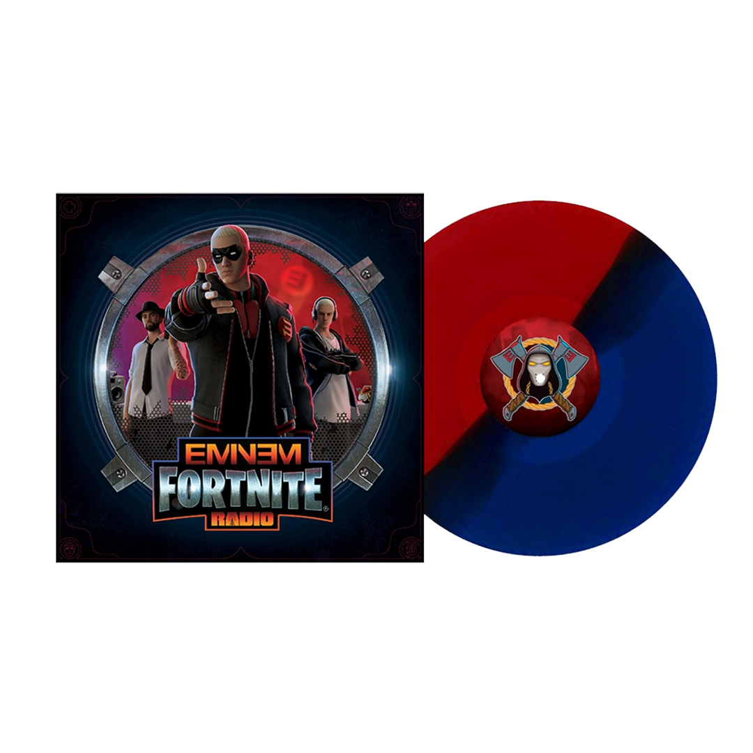 Eminem x Fortnite Radio Vinyl (Clean) (Store Exclusive Red & Blue LP)