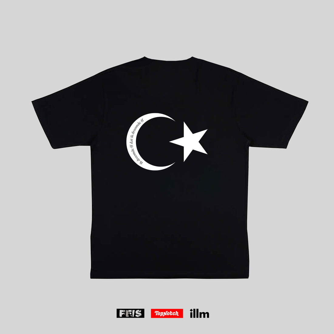 Top Notch x Stichting Feis for Libya (Black T-Shirt)
