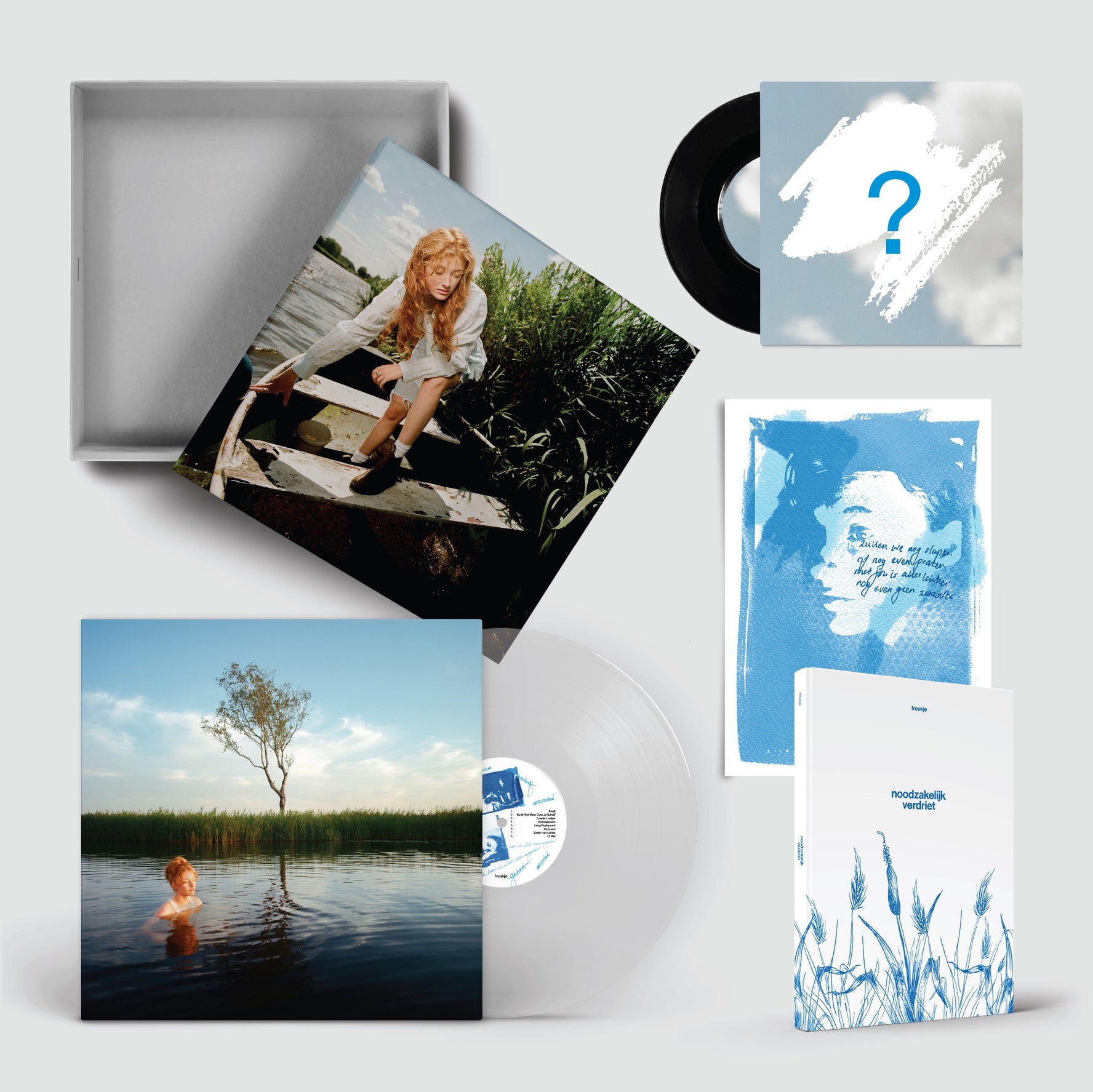 Noodzakelijk Verdriet (White LP+7Inch Single Deluxe Boxset)