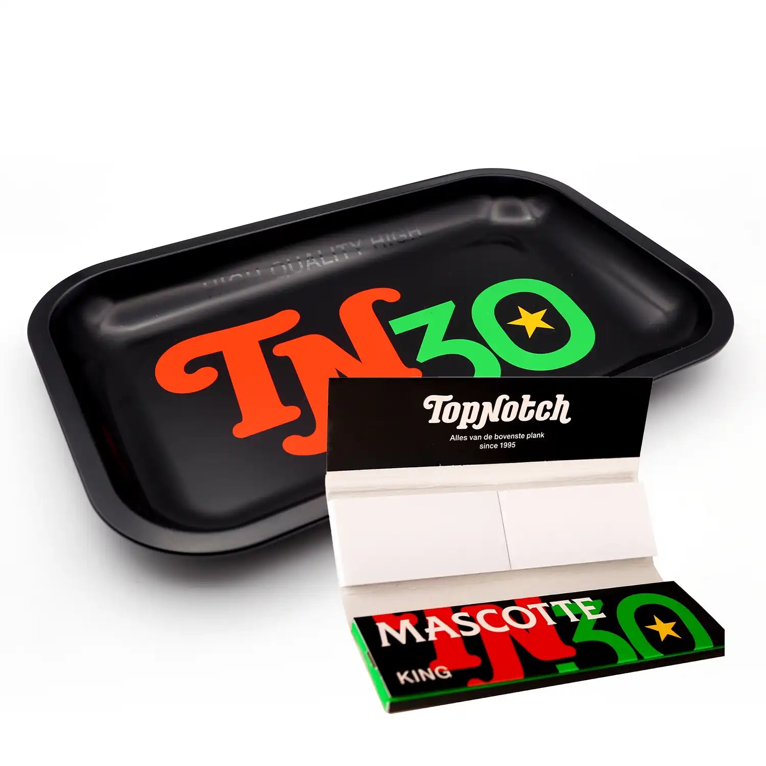 Mascotte TN30 Rolling Tray + Mascotte x TN30 Brown King Combi (Los Vloeiboekje)