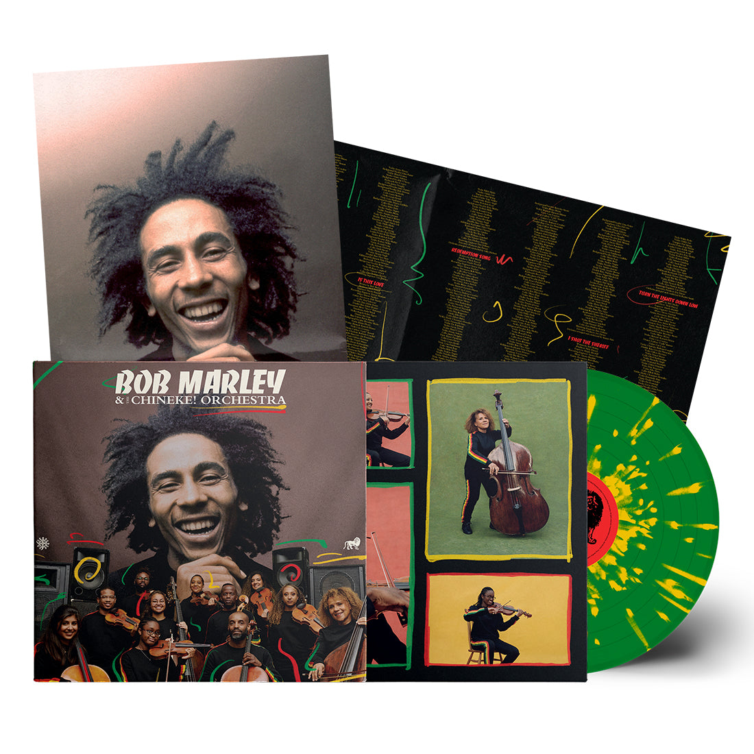 Bob Marley with the Chineke! Orchestra (Store Exclusive Splattered LP+Poster)