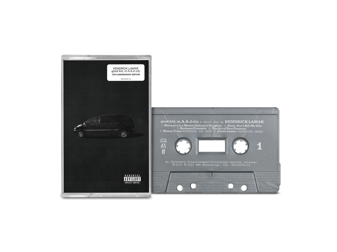 good kid, m.A.A.d city 10th Anniversary (Store Exclusive Cassette)